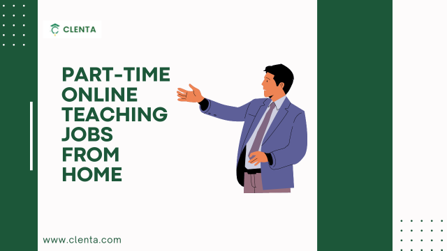 Part-Time Online Teaching Jobs from Home 