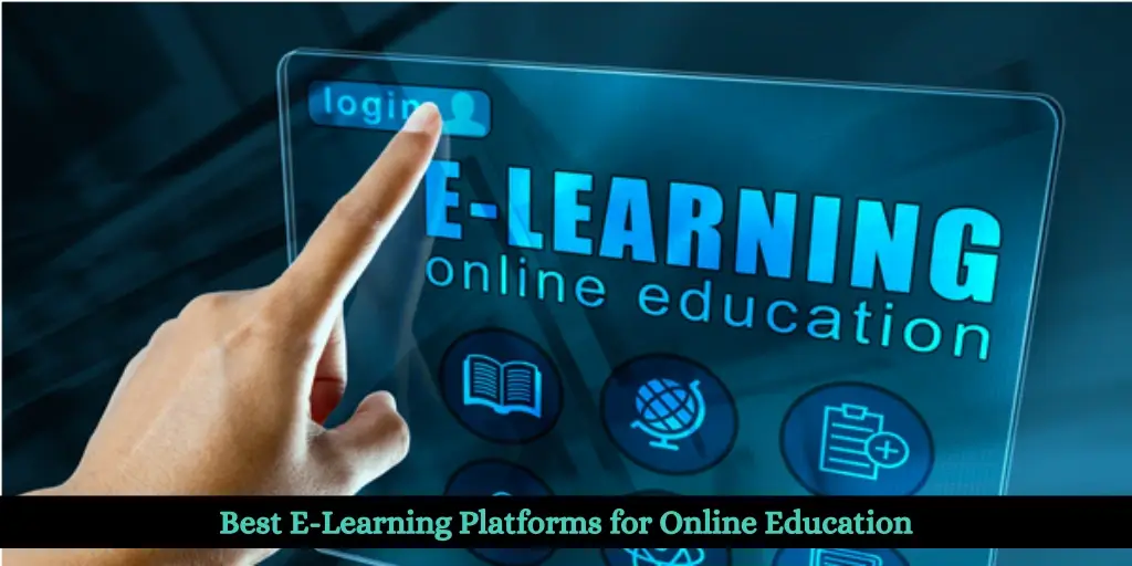 E-learning online education