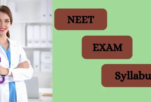 NEET exam syllabus