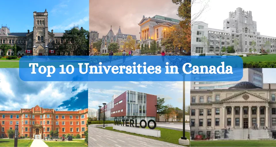 Top 10 Universities in Canada