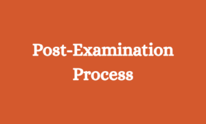 Post-Examination Process, TS-ICET