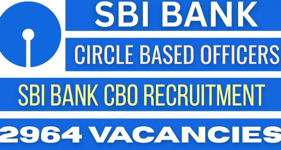 SBI CBO Exam 2025 Notification