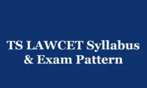 TS LAWCET 2025 exam syllabus