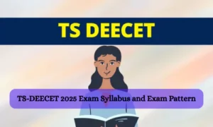 TS-DEECET 2025 Exam Syllabus and Exam Pattern