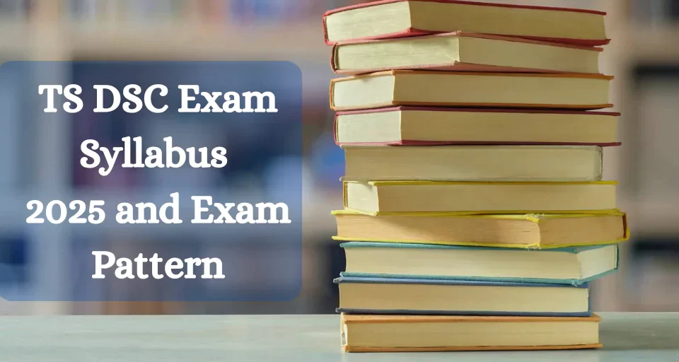 TS DSC Exam Syllabus