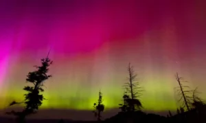 Aurora Borealis is formed 