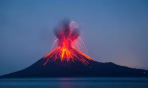 Magma Reaches the Surface, volcanoes are formed