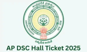 AP DSC 2025: Rescheduled Exams & Admit Card Details