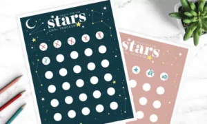goal chart or visual tracker