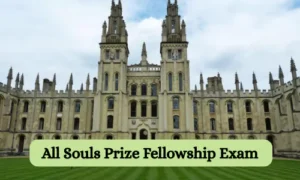 All Souls Prize Fellowship Exam