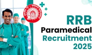 RRB Paramedical Recruitment 2025 
