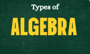 Types of Algebra