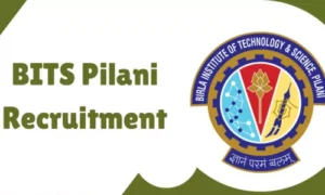 BITS Pilani Junior Research Fellow Vacancy