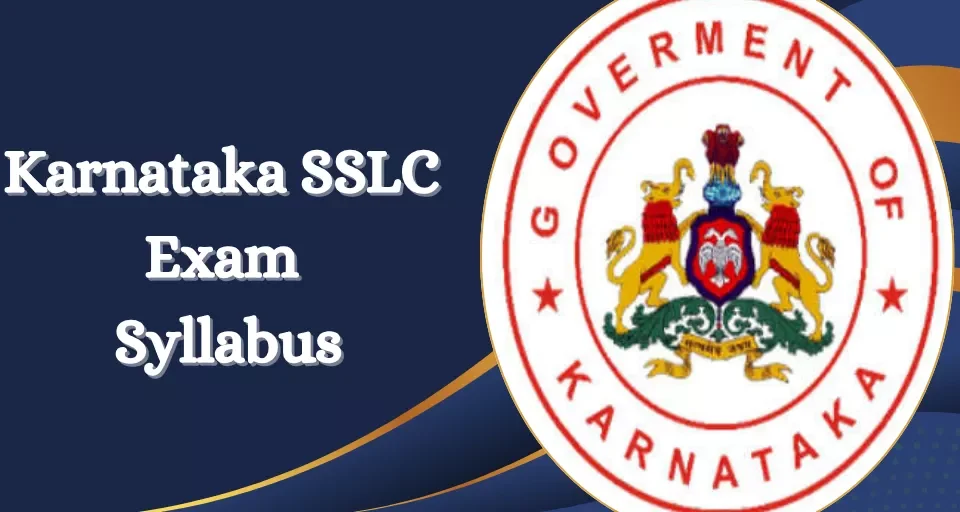 Karnataka SSLC exam syllabus