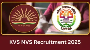 VS & NVS Recruitment
