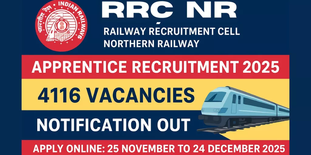 RRC Northern Railway Apprentice Recruitment