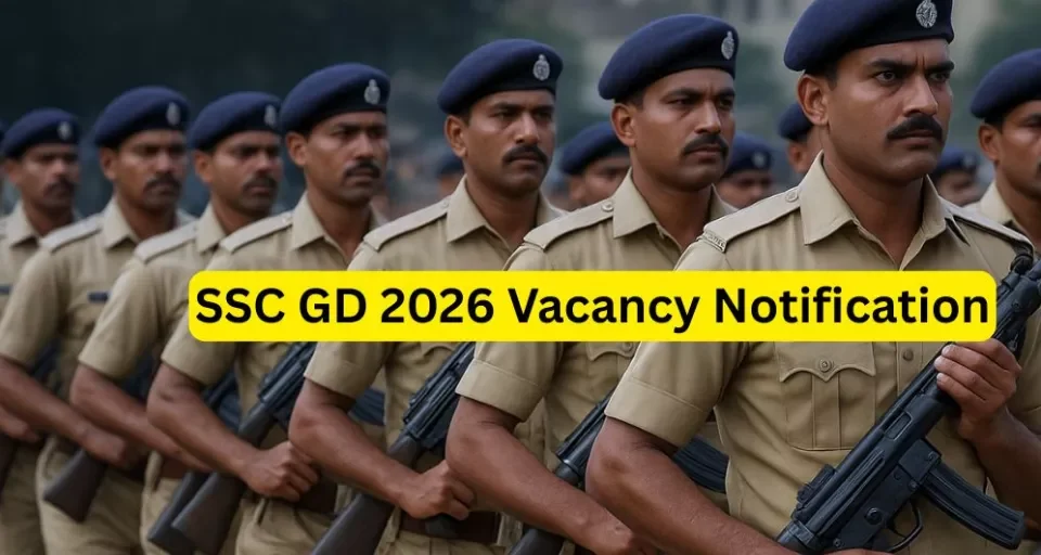 SSC GD Notification 2026
