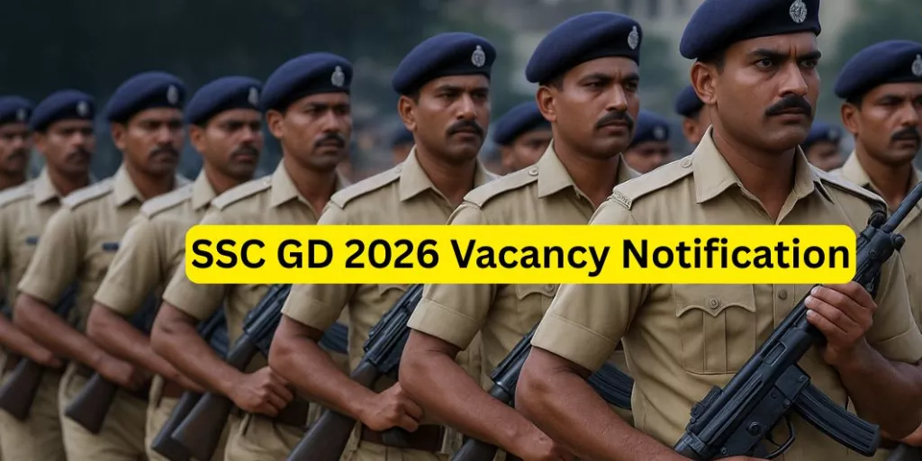 SSC GD Notification 2026