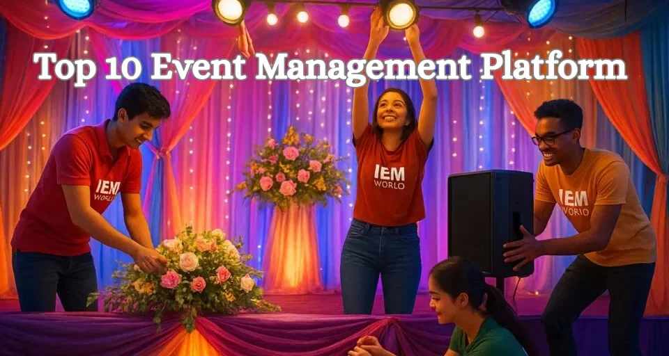 Top 10 Event Management Platform