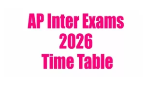 AP Inter Exam 2026