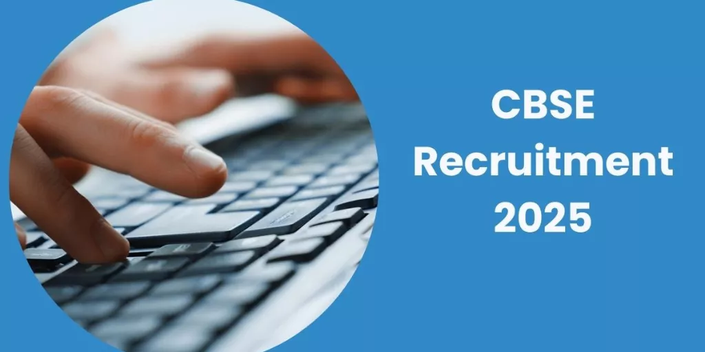 CBSE Board Recruitment 2025