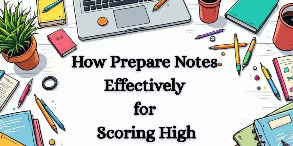 Prepare Notes Effectively for Scoring High