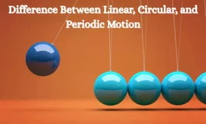 Difference Between Linear, Circular, and Periodic Motion