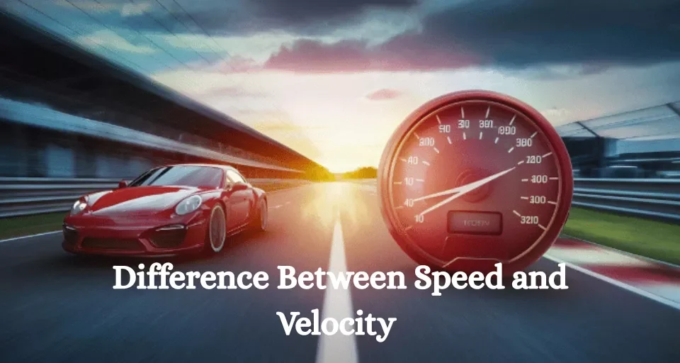 Difference Between Speed and Velocity