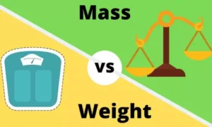 Easy Comparison Table: Mass vs Weight