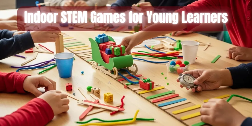 Indoor STEM Games for Young Learners