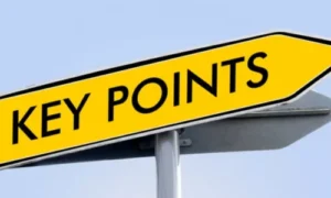 Key Points to Remember