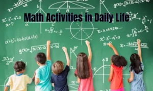 Math Activities in Daily Life