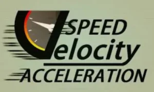 Speed, Velocity and Acceleration