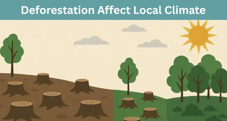 Deforestation Affect Local Climate