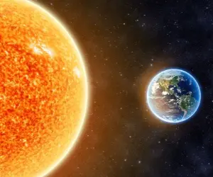 Sun reaches Earth