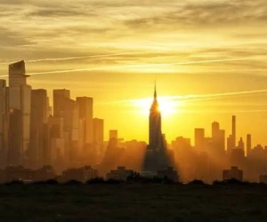 sunlight heat a city